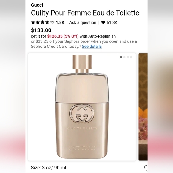 NIB!! Gucci Guilty Pour Femme EDT, 3oz - Picture 2 of 6